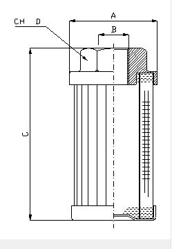 Suction tartályszűrő